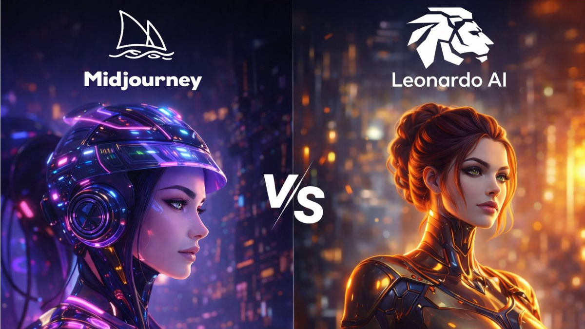 Midjourney vs Leonardo AI