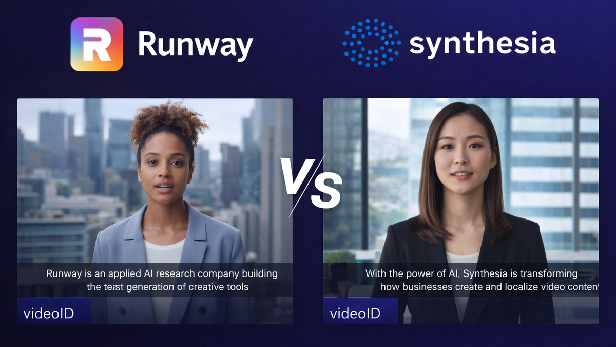 Runway vs Synthesia