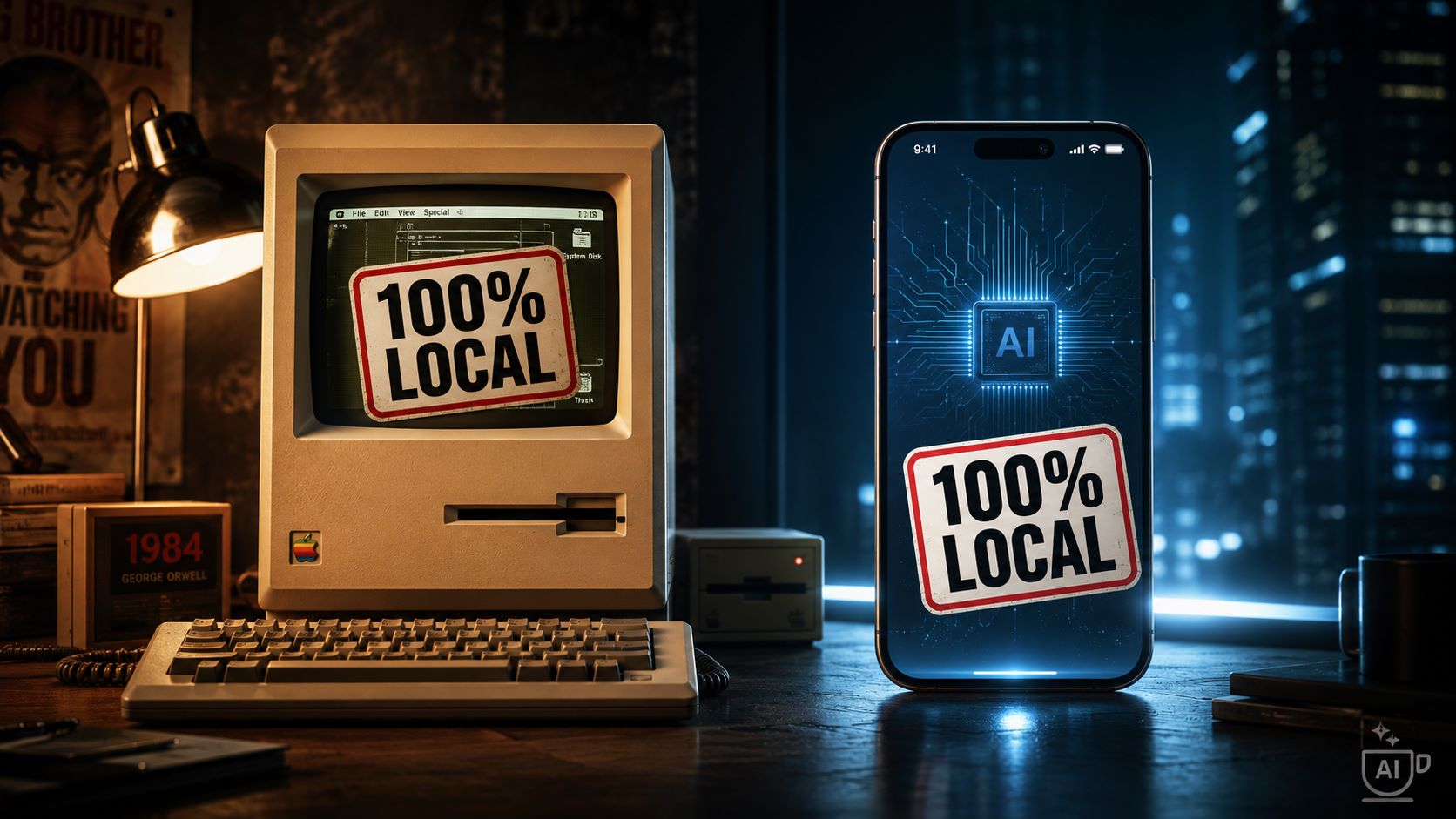 L'IA quitte le cloud et ton Mac va chauffer.